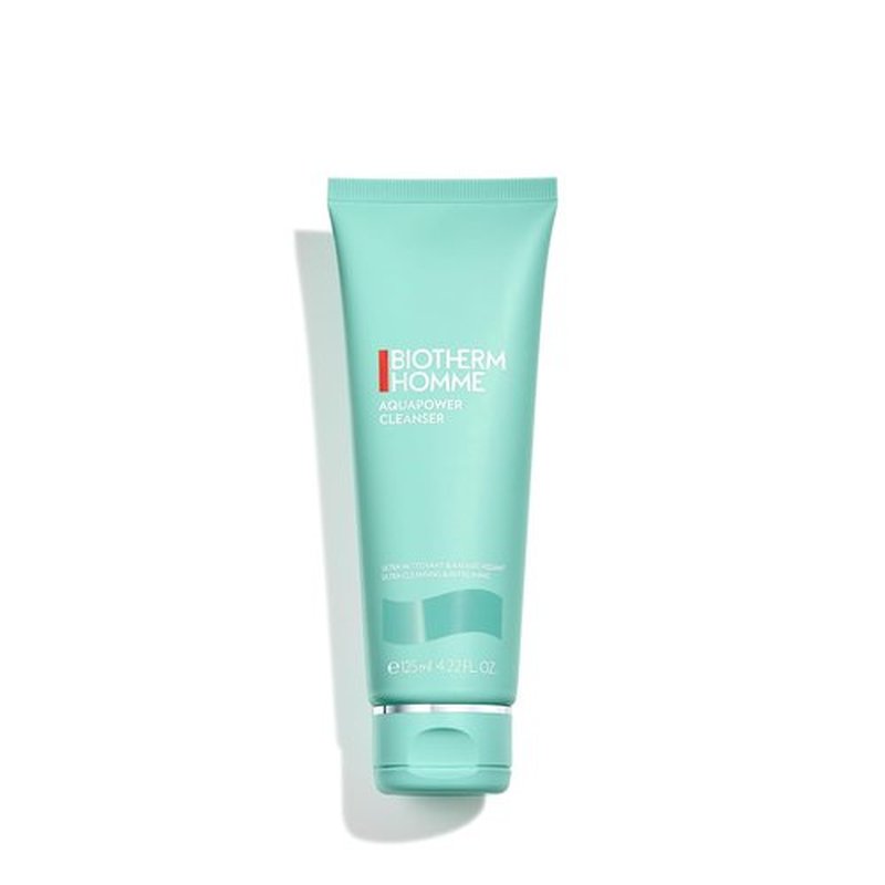 Biotherm Homme Aquapower Cleanser - Hydrating Face Wash for Oily & Dry Skin | 4.2 Fl. Oz. Tube