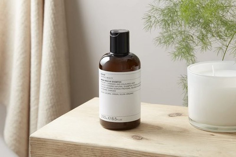 Evolve Organic Beauty - Natural Monoi Rescue Shampoo | Vegan, Small Batch Clean Beauty (8.5 fl oz)
