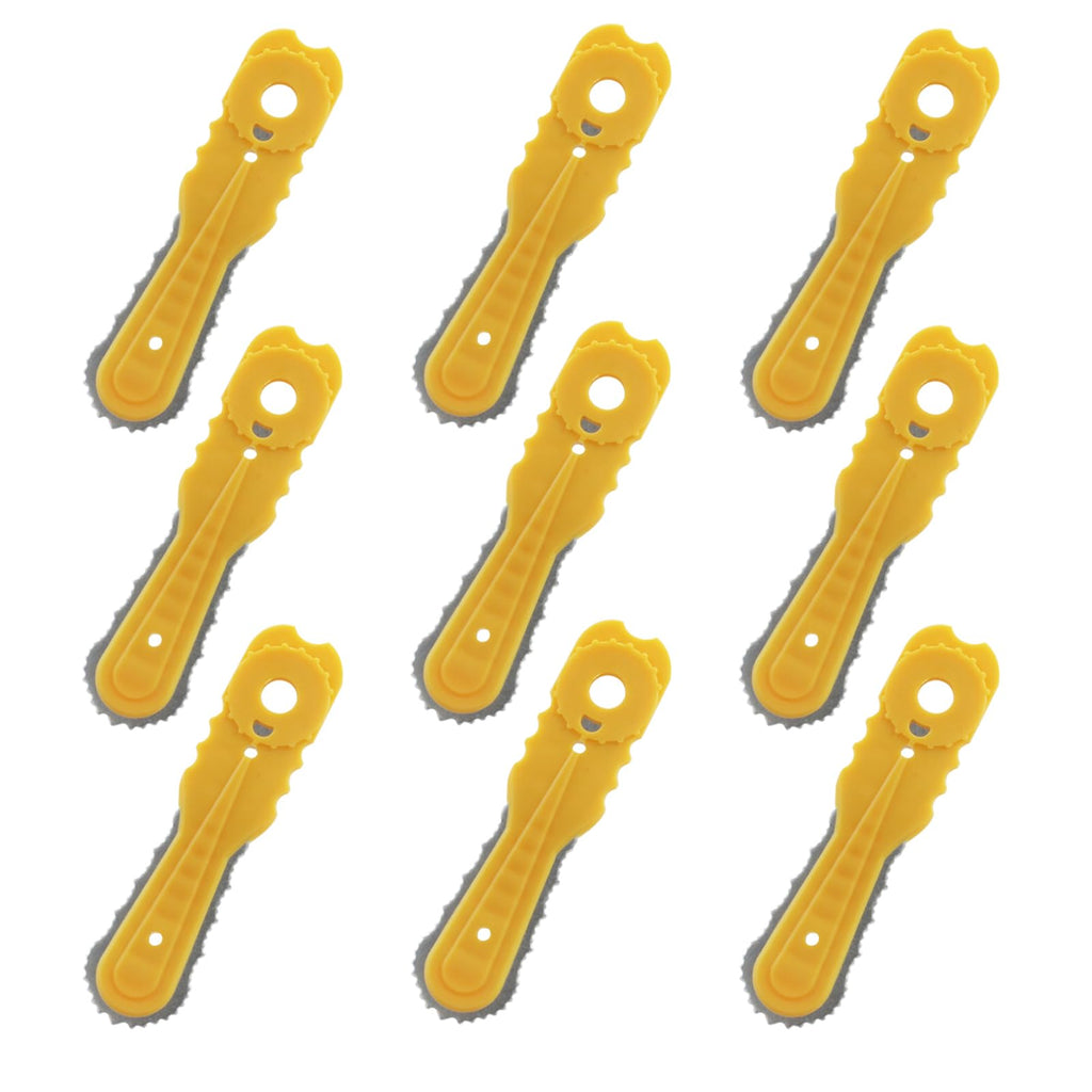 AAAQQ Brush Cutter Replacement Blades Set for Weed Trimmer, Compatible with Weed Warrior Brush Cutter Head (9 pcs)