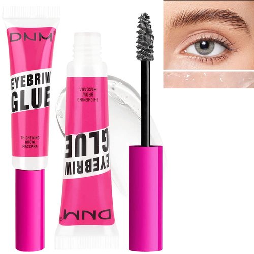 Kaely Brow Mascara - Waterproof Tinted Eyebrow Gel | Vegan & Cruelty-Free | 2Pcs Set in Transparent