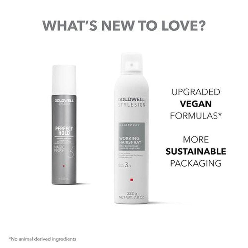Goldwell StyleSign Working Hairspray - Flexible Hold & Shine | 10.6 oz Spray