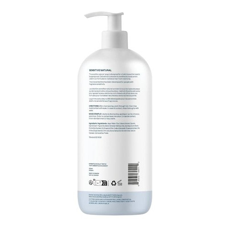 ATTITUDE Hair Conditioner - Soothing Oat for Sensitive Dry Scalp | Vegan, Dermatologically Tested, 32 Fl Oz