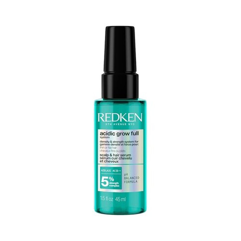 Redken Acidic Grow Full System Scalp & Hair Serum - Lightweight Leave-In Treatment for Thicker, Healthier Hair