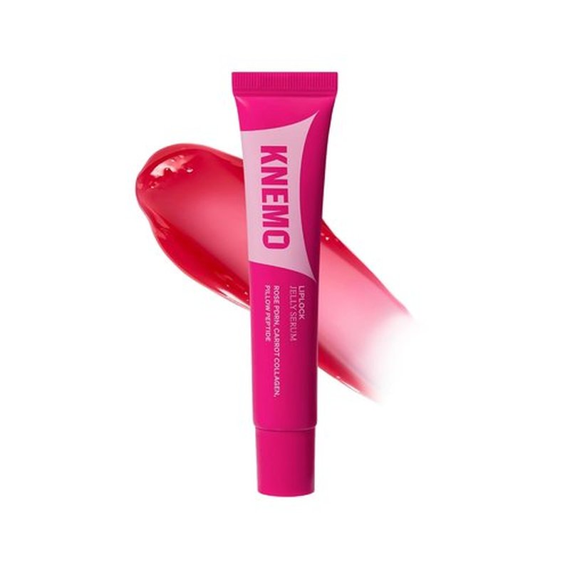KNEMO LipLock Jelly Serum - Hydrating & Plumping Korean Skincare for Dry Lips | Grape Crush Flavor