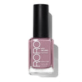 roro AHA Infused 21+ Free Nail Polish - Chip-Resistant High-Impact Nail Color Lacquer Made in the USA, Vegan/Cruelty-Free, Gluten-Free, Turn the Page, Mauve Pink, .4Fl Oz/12mL