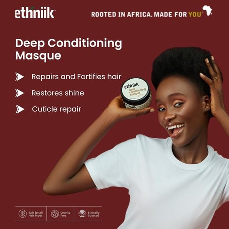 Skiennix Deep Conditioning Masque - Intense Hair Treatment for Dry, Damaged Hair | Revitalizes & Adds Shine | 10.1 fl. oz