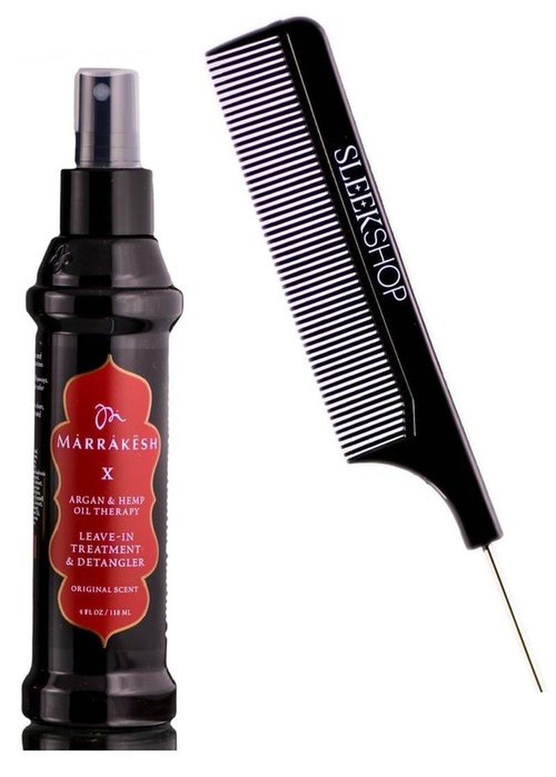Skiennix Hair Spray - Marrakesh Leave-In Treatment & Detangler with Argan & Hemp Oil Therapy | Vegan, Cruelty-Free (4 oz)