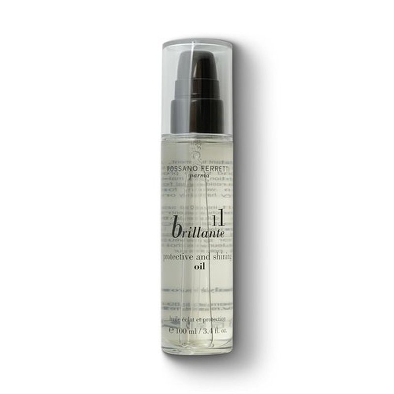 Rossano Ferretti Brillante Protect and Shine Oil - Frizz-Free, Glossy Hair with UV Protection | 3.4 Fl Oz