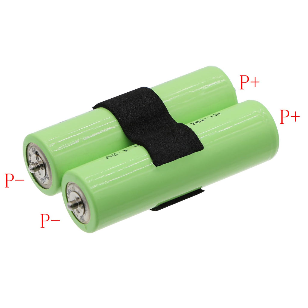 DCH 2000mAh Battery Replacement for Braun Smart Control3 4875 Smart Control3 5612 TriControl 4745 Cruzer4 Shaver TriControl 5714 Smart Control3 4845 Flex XP II 5796 Series 1 150 Series 1 835