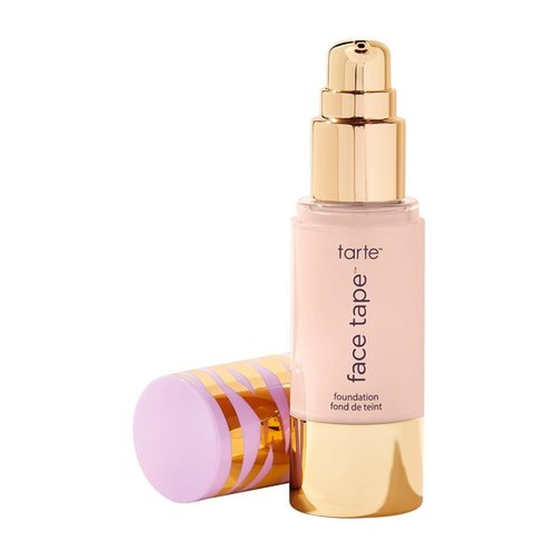 Tarte Face Tape Foundation - Full-Coverage, 12hr Waterproof, Hydrating & Smoothing, Natural Matte Finish