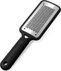 Skiennix Professional Foot Care Pedicure File - Stainless Steel Dead Skin & Callus Remover | Black