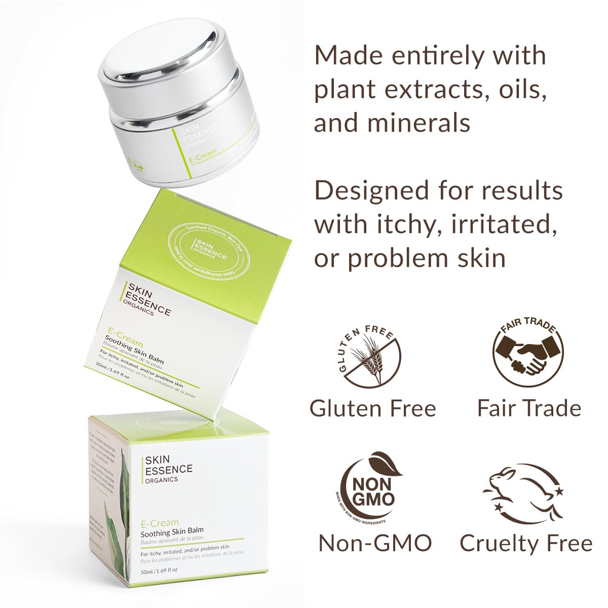 Skin Essence Organics E-Cream Soothing Skin Balm