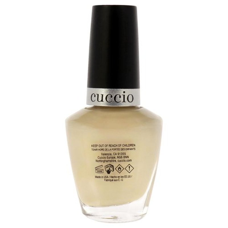 Cuccio Colour Nail Polish -Nail Lacquer for Manicures & Pedicures, Full Coverage - Quick Drying, Long Lasting, High Shine - Cruelty, Gluten, Formaldehyde & 10 Free - 0.43 oz, So So Sofia - YELLOW (6000)