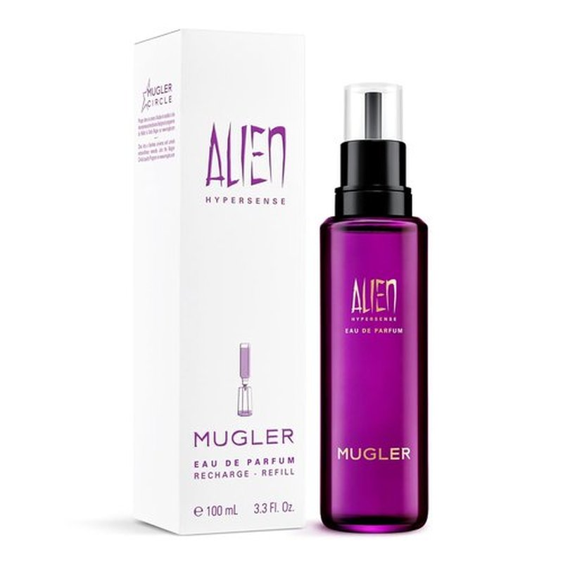 MUGLER Alien Hypersense Eau de Parfum | Women's Floral & Woody Fragrance with Green Mandarin & Jasmine - Long Lasting