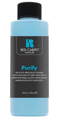 RC Red Carpet Manicure Purify Pre & Post Gel Cleanser - Removes Tacky Residue for High-Shine Finish | 4 Fl. Oz.