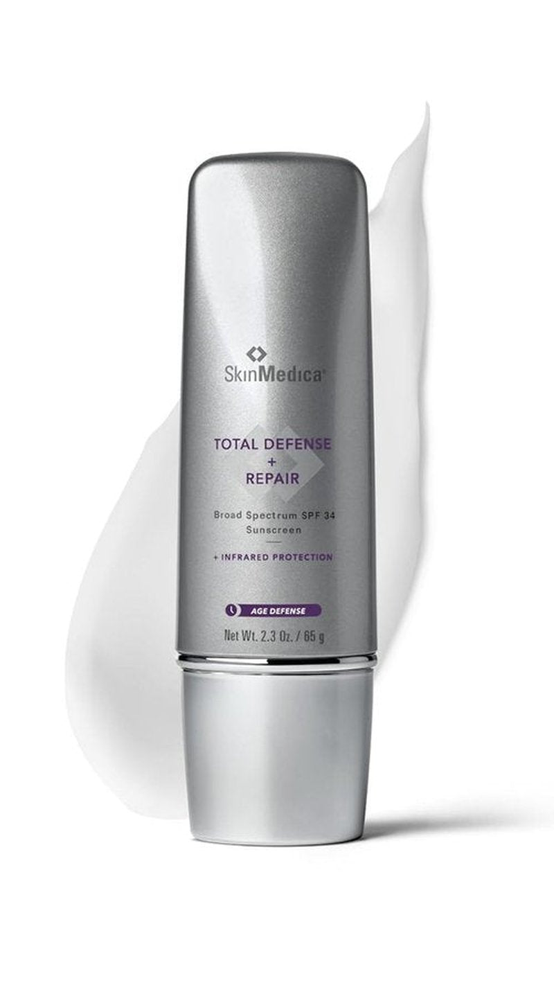 SkinMedica Total Defense + Repair SPF 34 - Broad Spectrum Sunscreen for Face Protection