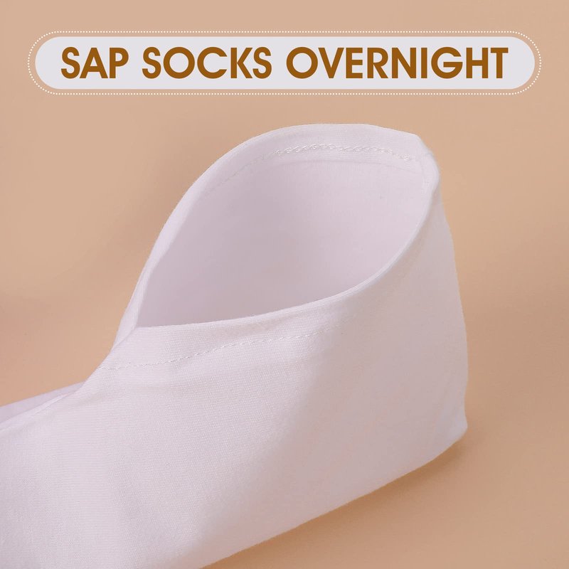 YUXIANLB 6 Pairs Moisturizing Socks Overnight, Lotion Socks for Dry Feet, Cotton Moisture Enhancing Socks, Spa Socks for Cracked Heel Repair, Cosmetic Therapy Socks for Women and Men