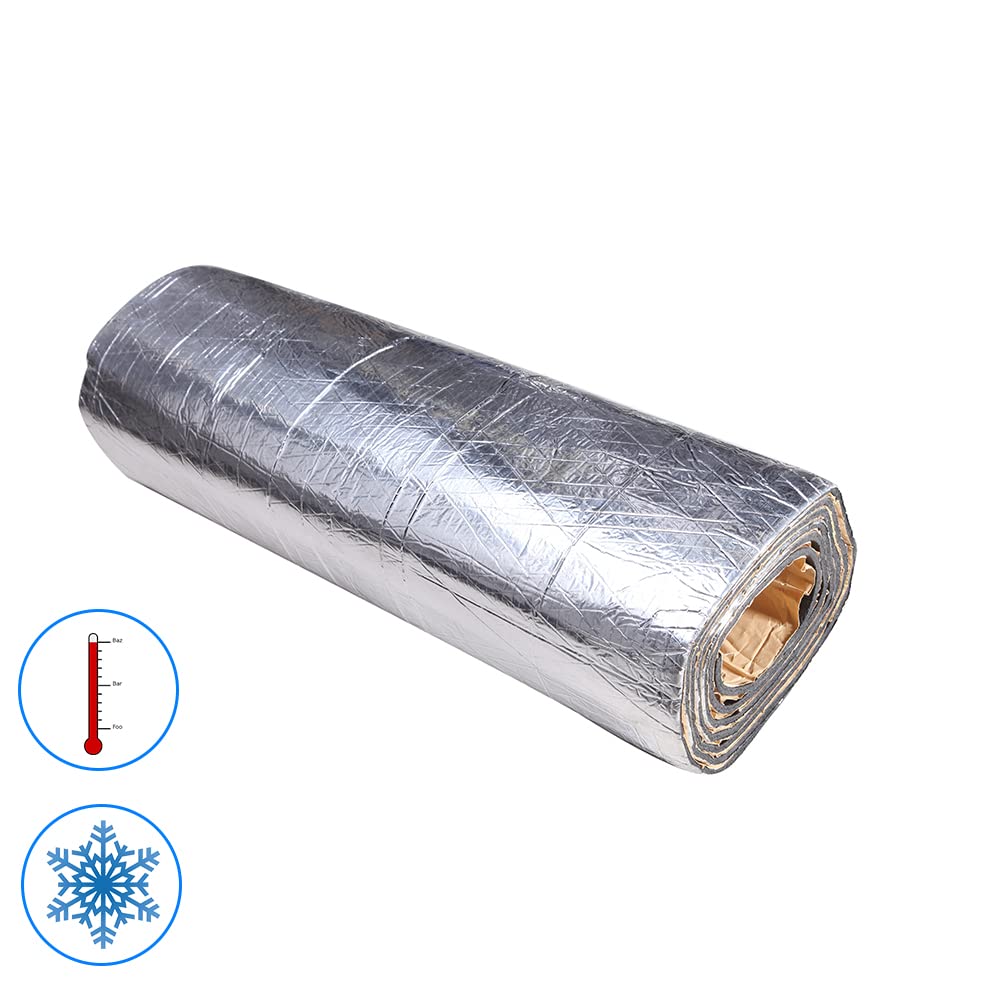 DREAMIZER 393mil(10mm) 21sqft Car Heat Sound Deadening Insulation Mat Automotive Sound Deadener Noise Insulation and Vibration Dampening Material for Auto Hood Engine Roof Door and Trunk with Roller