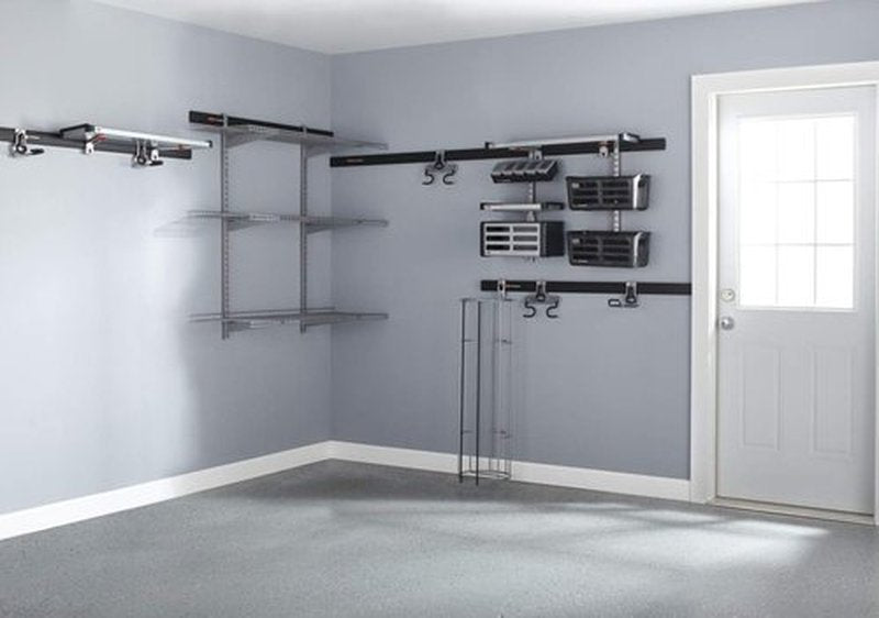 Rubbermaid FastTrack Rail Access Bin - Versatile Garage Organizer for Sports & Gardening Supplies