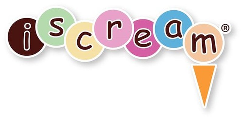 iScream Sparkle & Shine Lip Gloss Set - 3-Piece Pastel Collection with Cherry, Vanilla & Strawberry Scents