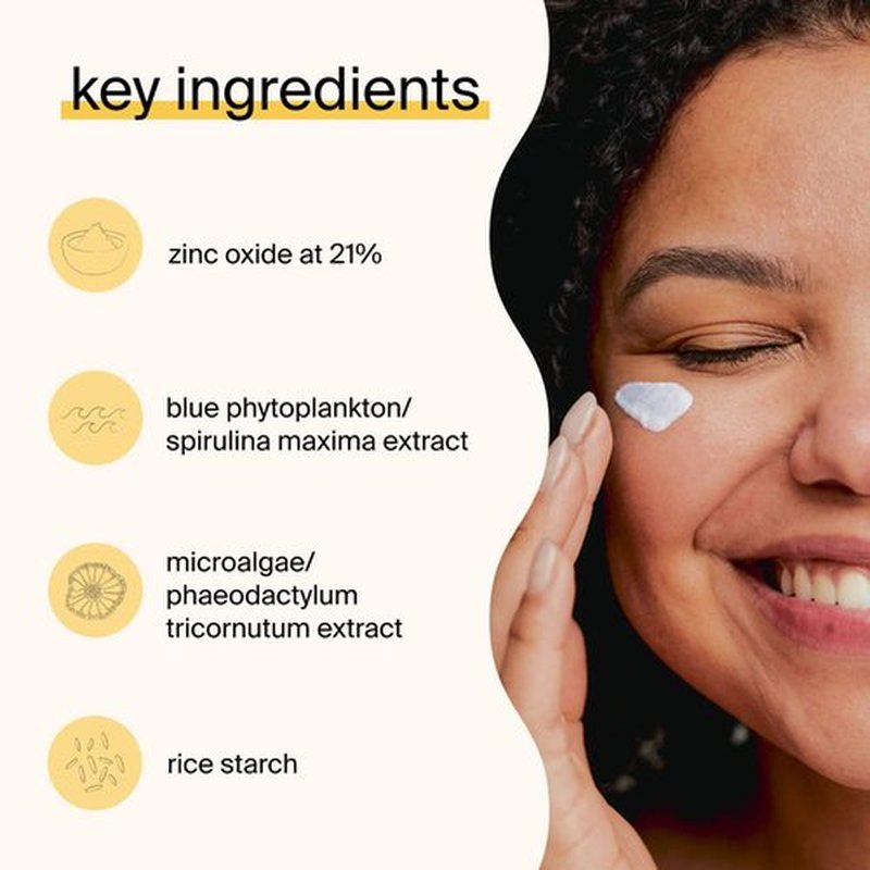 Cocokind Daily SPF Mineral Face Sunscreen - Zinc Oxide, SPF 32, Reef Safe, Unscented, 1.7 fl oz