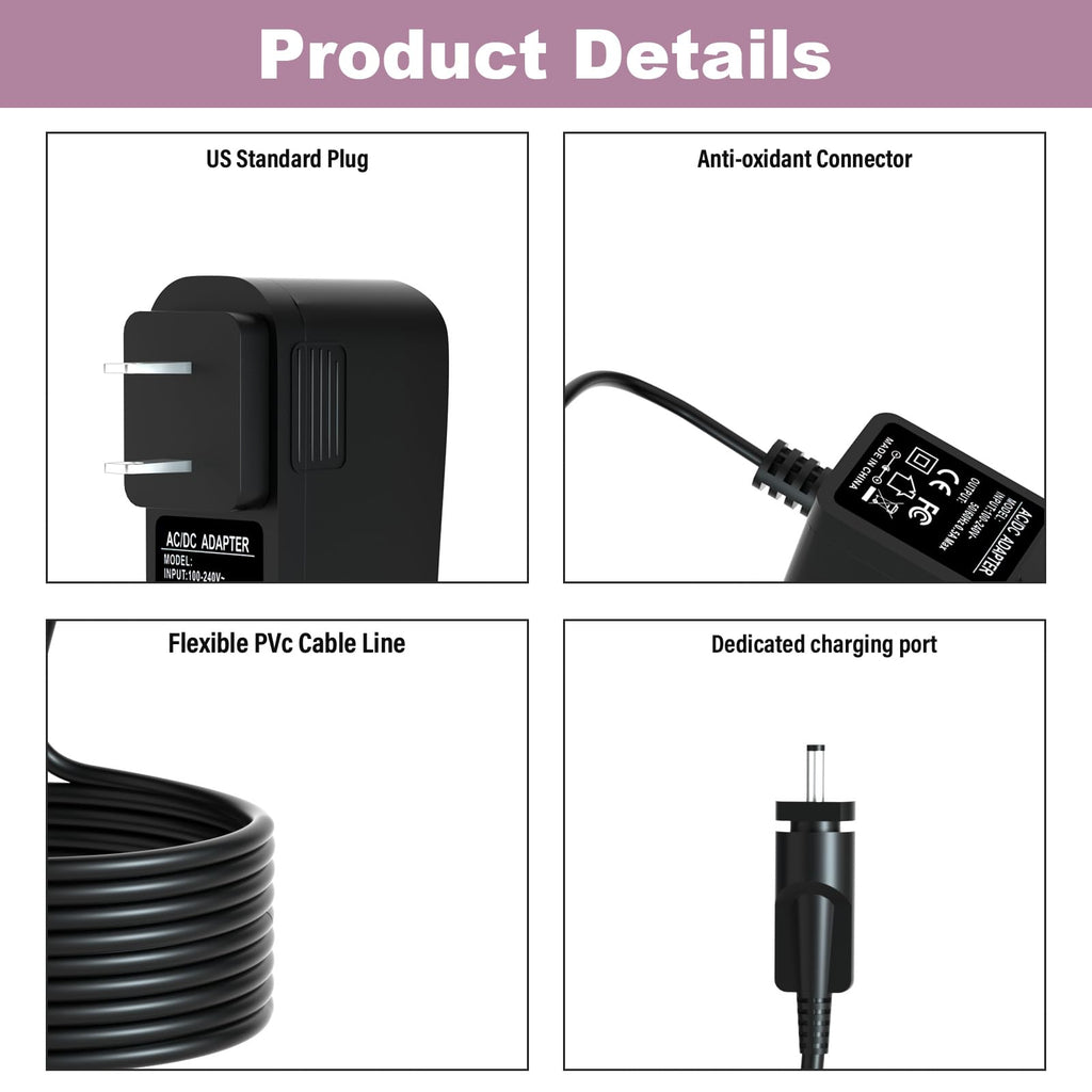 Charger for Ninja Blast Max Portable Blender Compatible with Ninja Blast Max BC251 Portable Blender Power Adapter Cord