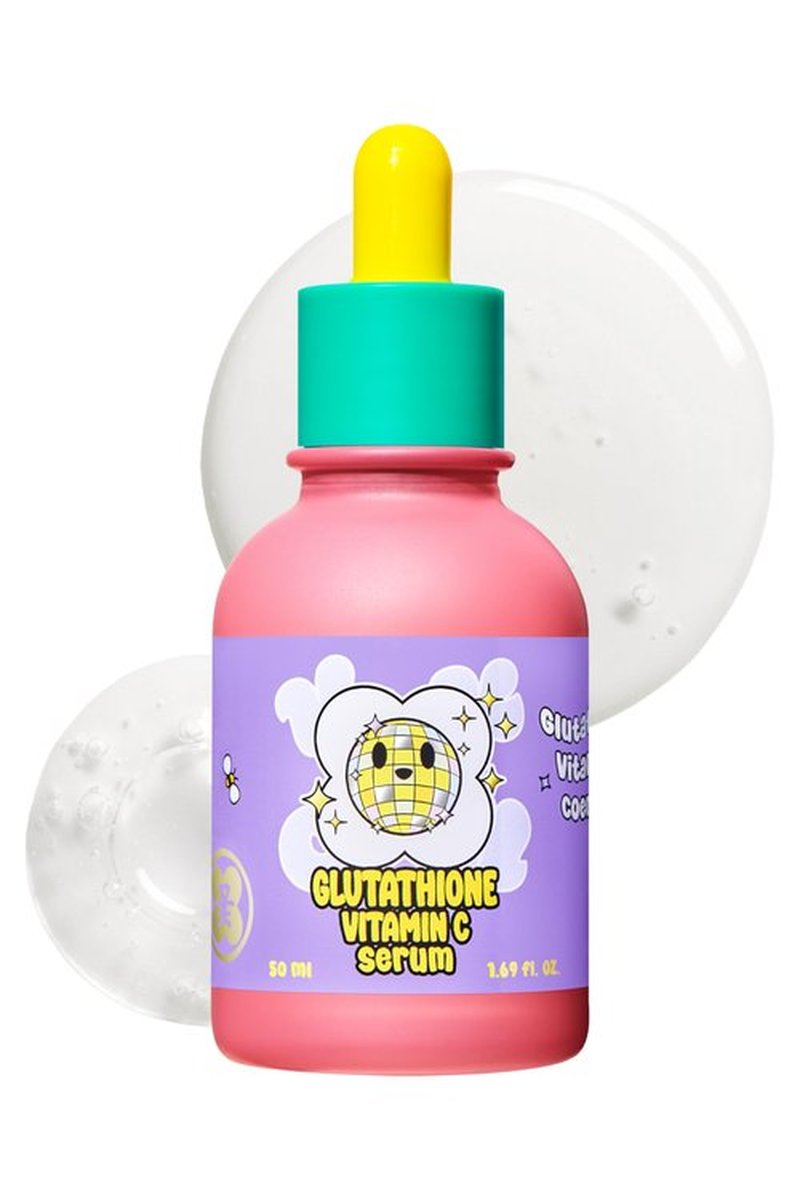 Glutathione Vitamin C Serum 50ml - Step-by-Step Discoloration Correcting Serum with Hyaluronic Acid & Niacinamide - Moisturizing & Hydrating K Beauty Skin Care (1.69 fl oz)