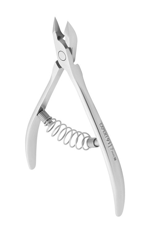 STALEKS PRO Expert 91 7mm Professional Cuticle Nippers – Stainless Steel Skin Nippers for Manicure