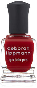 Deborah Lippmann Gel Lab Pro Nail Polish Treatment Enriched for Health, Wear, and Shine No Animal Testing, 21 Free, Vegan Red and Purple Colors
