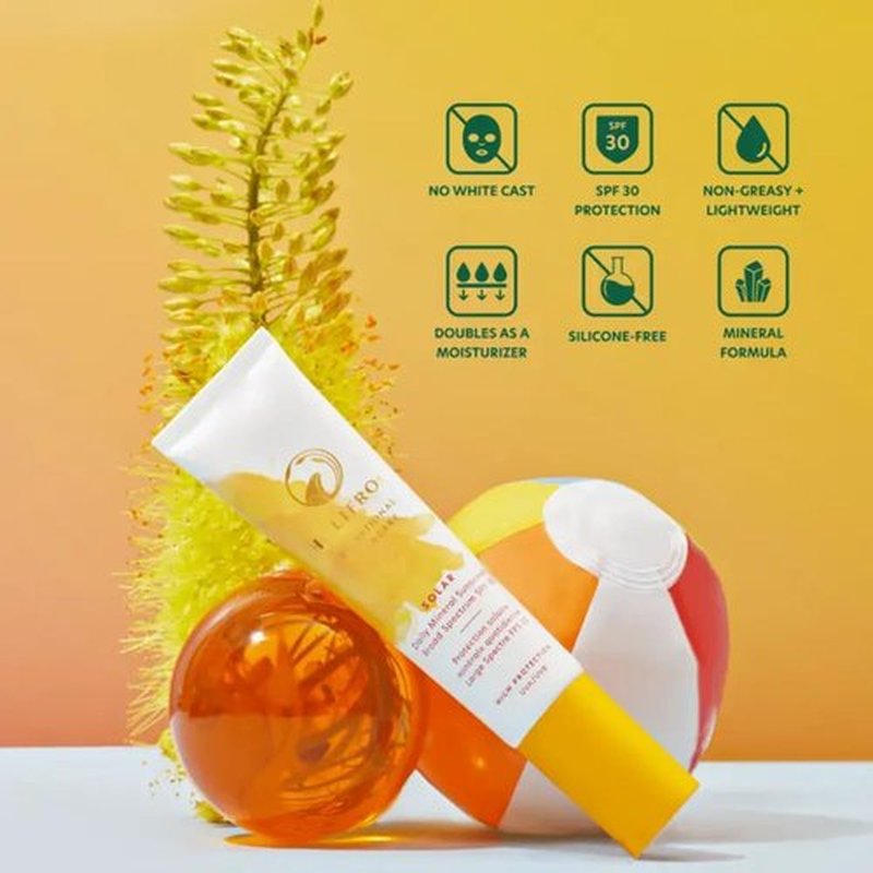 Holifrog Solar Daily Mineral Sunscreen - Broad Spectrum SPF 30, 60ml | Lightweight & Hydrating Formula