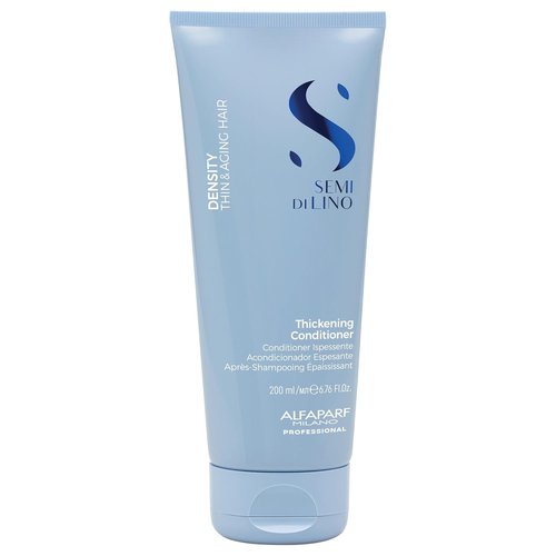 ALFAPARF MILANO Semi Di Lino Density Thickening Conditioner - Peptides & Amino Acids for Fine Hair - Adds Volume & Softness