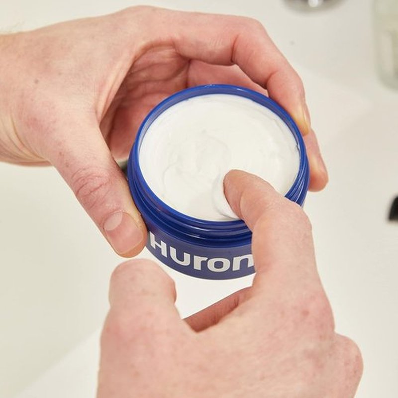 Huron Clean Citrus Woods Hair Styler – Conditioning and Frizz Control Pomade – Lightweight, Nourishing Hair Styling Cream with Shea Butter & Coconut Oil – Matte Finish – 2.7 oz
