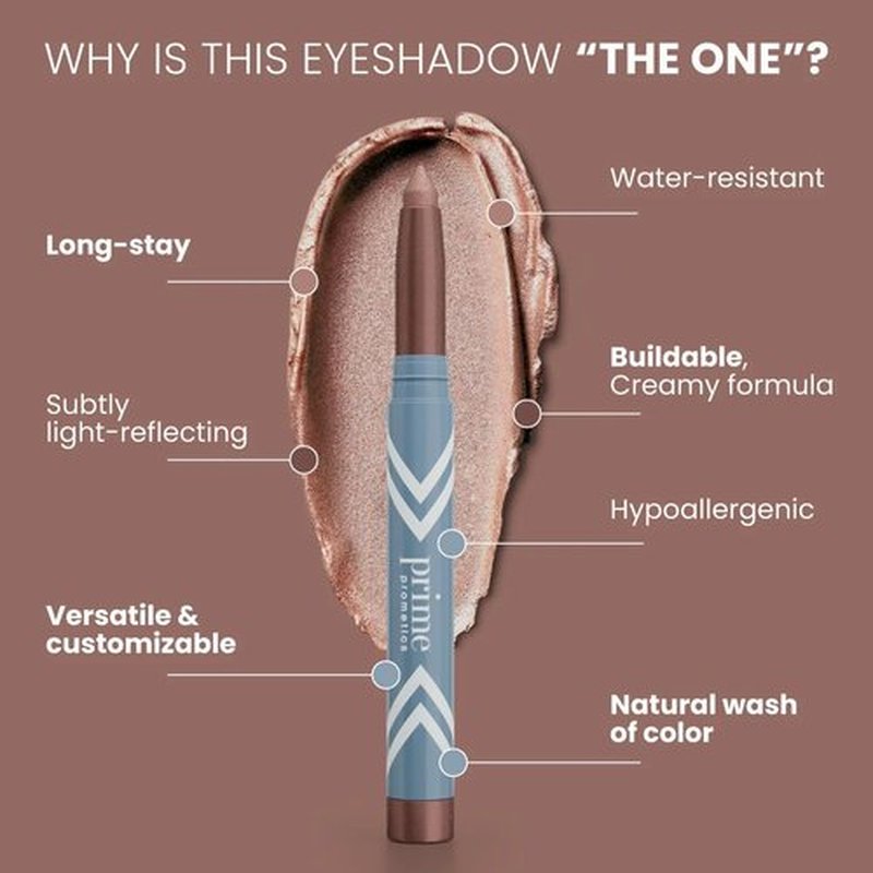 PRIME PROMETICS PrimeEyes Eye Brightener - Creamy Eye Shadow Sticks for Mature Women | Hypoallergenic, Long-Lasting, Water-Resistant (Nebula)
