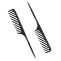 Wapodeai 2 Pcs Wide Tooth Comb Detangling Hair Brush, Anti Static Heat Resistant Hair Comb, Suitable for all Kinds of Hair.
