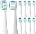Philips Sonicare Replacement Toothbrush Heads - 10 Pack Soft Electric Brush Heads for Optimal Plaque Control | Compatible with HX9023/65 Series