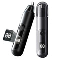 HILYC Professional Nose Hair Trimmer, LED Display, USB Rechargeable, Waterproof Double-Edge Blade for Men, Women, IPX7 Rated, 2026 Model (Round Bottom)