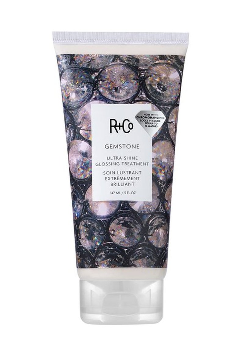 R+Co Gemstone Ultra Shine Glossing Treatment - 147 ml | Achieve Brilliant, Glossy Hair