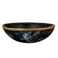Lord of Battles Horn Shaving Bowl for Men - Genuine Ox Horn Lather Dish for Shaving Soap, Cream & Grooming