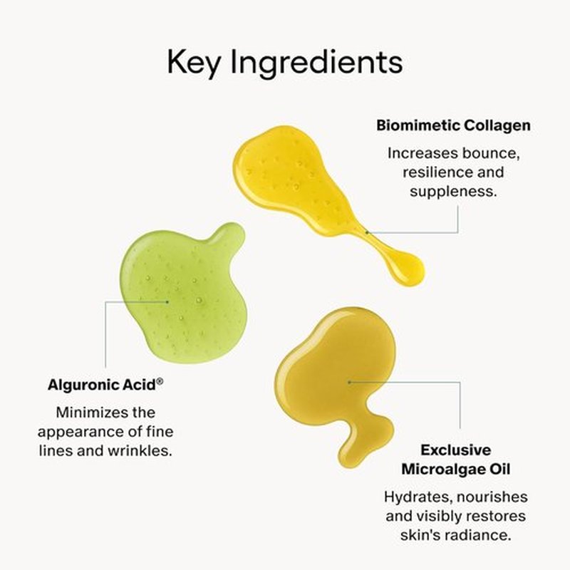Algenist GENIUS Ultimate Anti-Aging Face Cream - Restores Vegan Collagen for Radiant Skin - 1oz