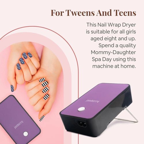Jamberry Nails Style Mini Heater Purple