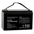 Weize Deep Cycle AGM 12 Volt 100Ah Battery, Maintenance-Free, 3% Self-Discharge Rate, 1150A Max Discharge Current, Perfect for RV, Solar, Trolling Motor, Wind, Marine, Camping and Off-Grid System
