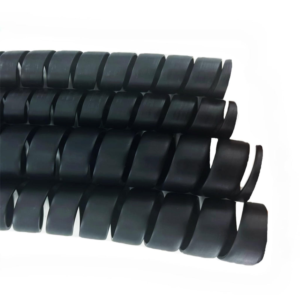 XIENLIU Spiral Wrap Hose Cable Protector - 1.25" OD x 20' Pre-Cut Lengths-Safe Hose Protector to Avoid Wear and Extend Life for Hydraulic Pneumatic Hoses