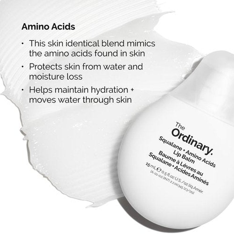 The Ordinary Lip Care Duo - Exfoliating Lip Serum & Hydrating Lip Balm Set | 0.5 Fl Oz