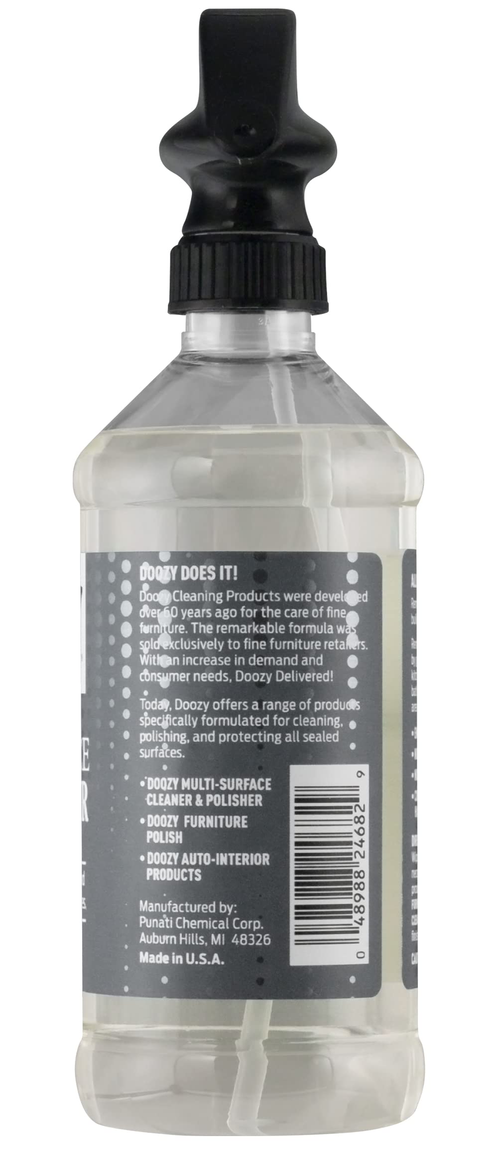 Doozy All Surface Pre-Cleaner - Pre Treatment to Easily Remove Built Up Grease, Grime, Dirt, Wax & Oil on Furniture, Wood, Glass, Plastic, Metal, Ceramic & Household Surfaces - 16 Ounce
