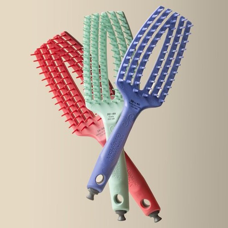 Olivia Garden CurlyHair Single Bristles Brush