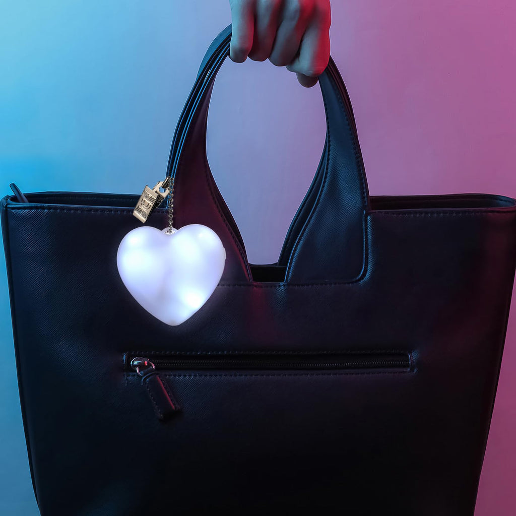 Uonlytech 2Pcs Purse Light Handbag Light Sensor Heart Shape Bag Illuminator Hanging Night Light for Women Ladies Girls …