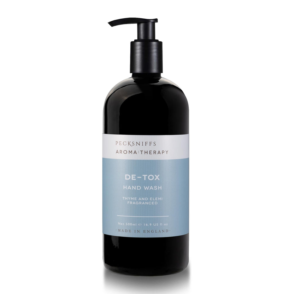 Pecksniff's Moisturizing Hand Wash - Vitamin B Enriched, Natural & Gentle Cleanser, Luxurious Hand Wash 500ml/16.9 fl oz (Sandalwood & Vanilla)