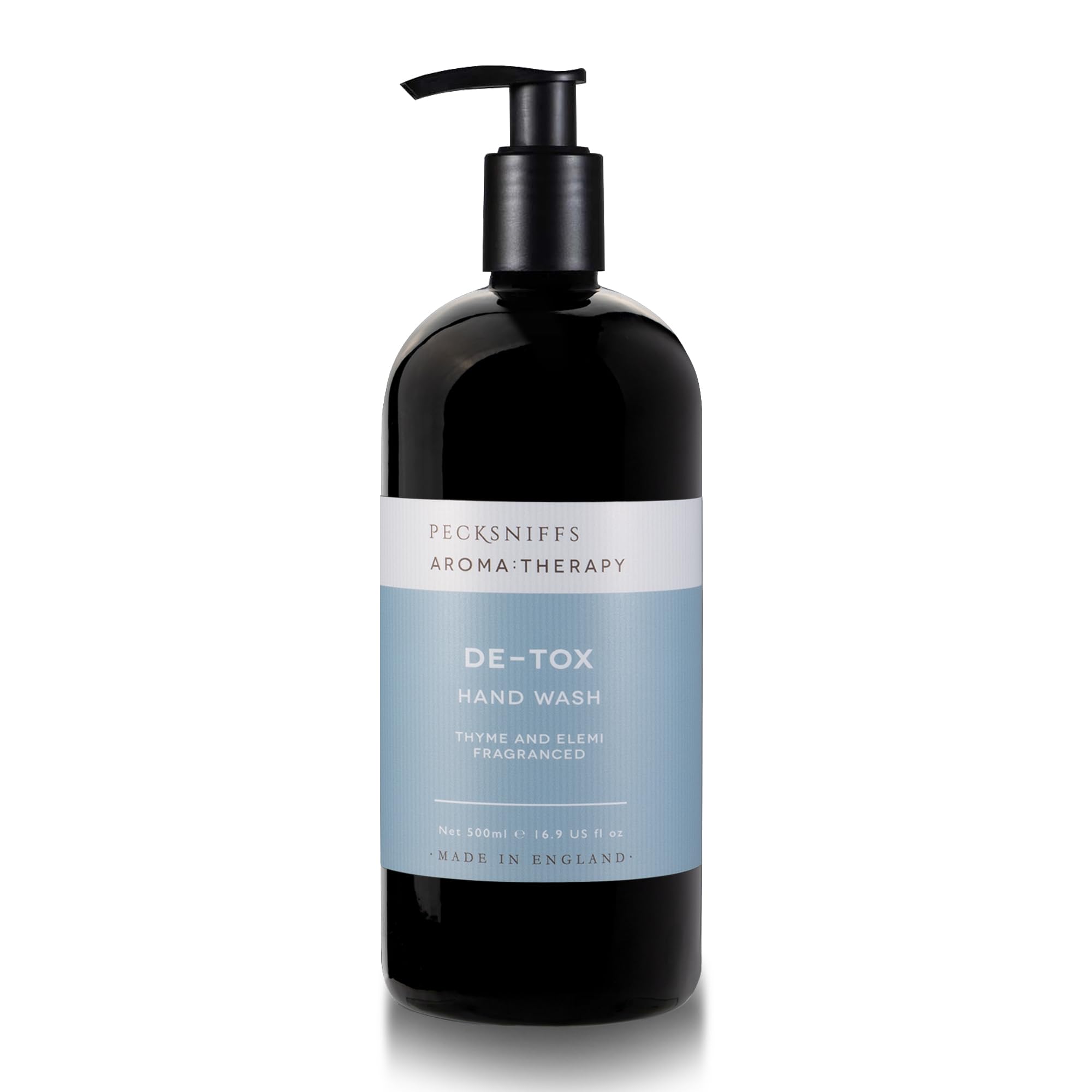 Pecksniff's Moisturizing Hand Wash - Vitamin B Enriched, Natural & Gentle Cleanser, Luxurious Hand Wash 500ml/16.9 fl oz (Sandalwood & Vanilla)