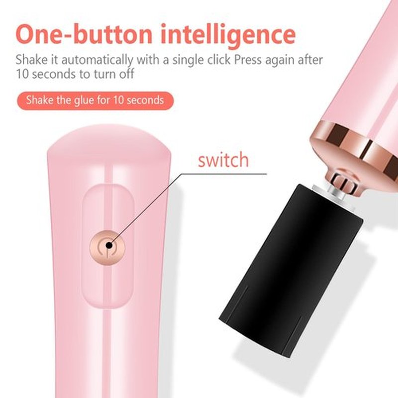 Eenten Portable Electric Eyelash Glue Shaker for Lash Extensions (Battery Powered)