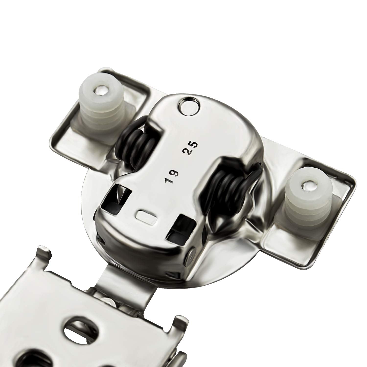 Soft Close Hinges for Kitchen Cabinet Hinges, 1/2 Inch Overlay, 60 Pack